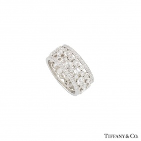 Tiffany & Co. Cobblestone Diamond Band Ring